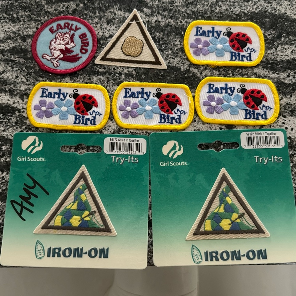 New girl scouts patches